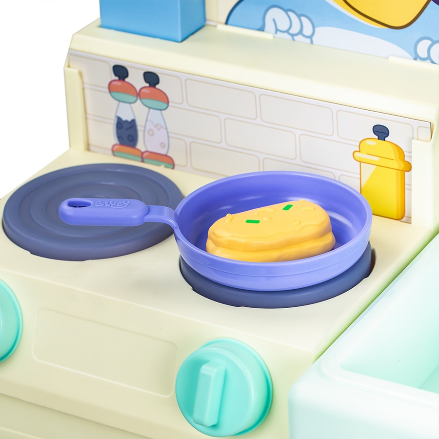 Bluey S11 Bake With Me Deluxe Kitchen Playset Kids/Children Pretend Play Toy 3y+