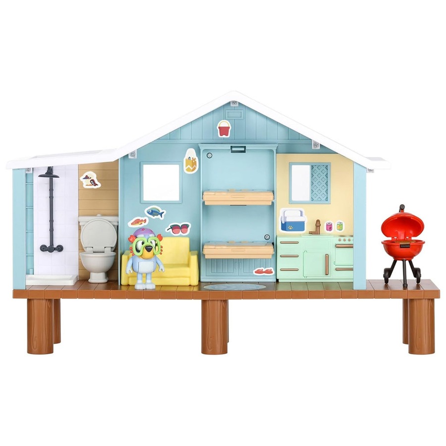 Bluey Ultimate Beach Cabin Adventures Kids/Childrens Toy Playset 3y+ Season 9