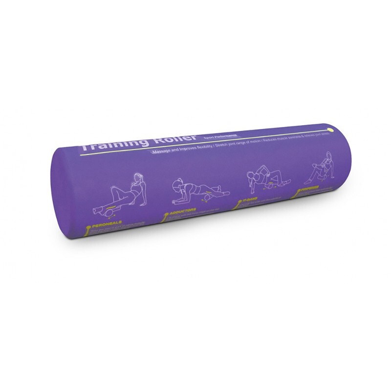 Buy Bodyworx Purple Training Fitness Workout EVA Foam Tube Body Rollers 60x15cm MyDeal