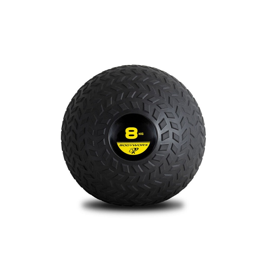 Bodyworx Slam Ball Home Gym Workout Training Exercise 8kg Black