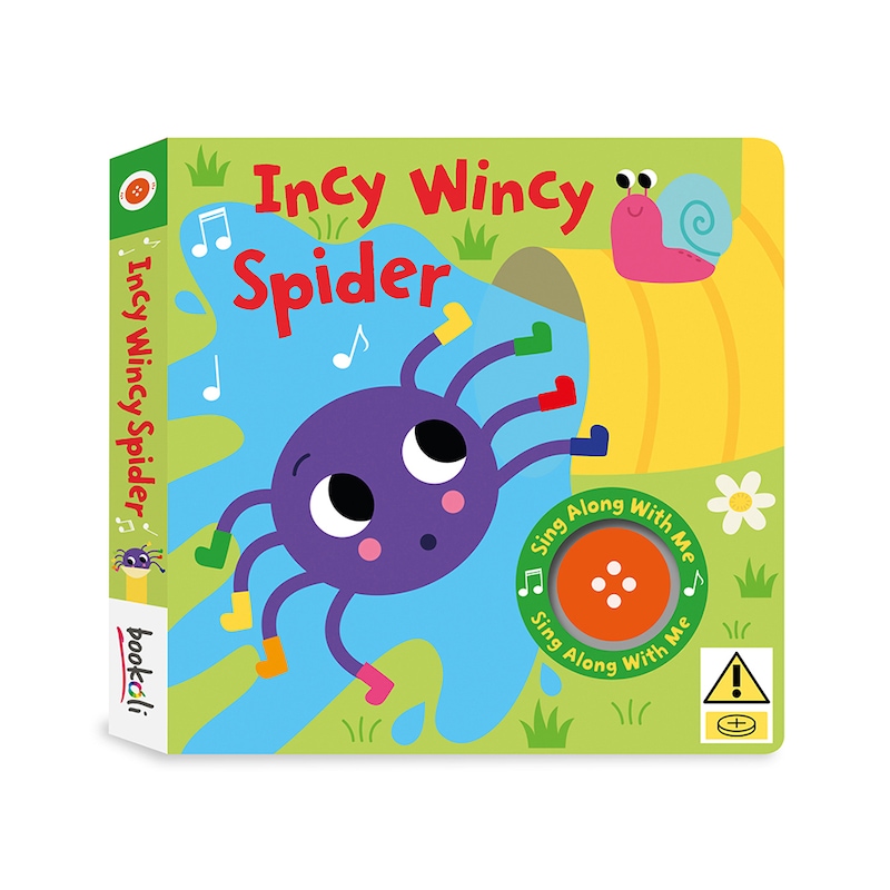 Buy Bookoli Incy Wincy Spider Kids/Childrens Sing-Along Song/Sound Book ...