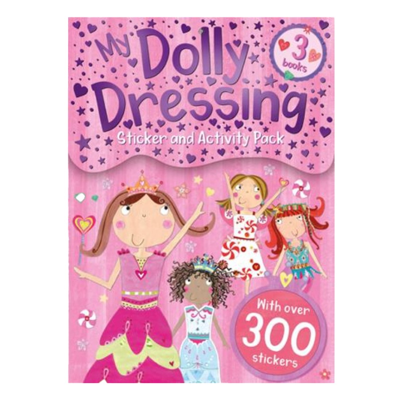 Buy Bookoli Sticker And Activity Pack Dolly Dressing Kids/Children Fun ...