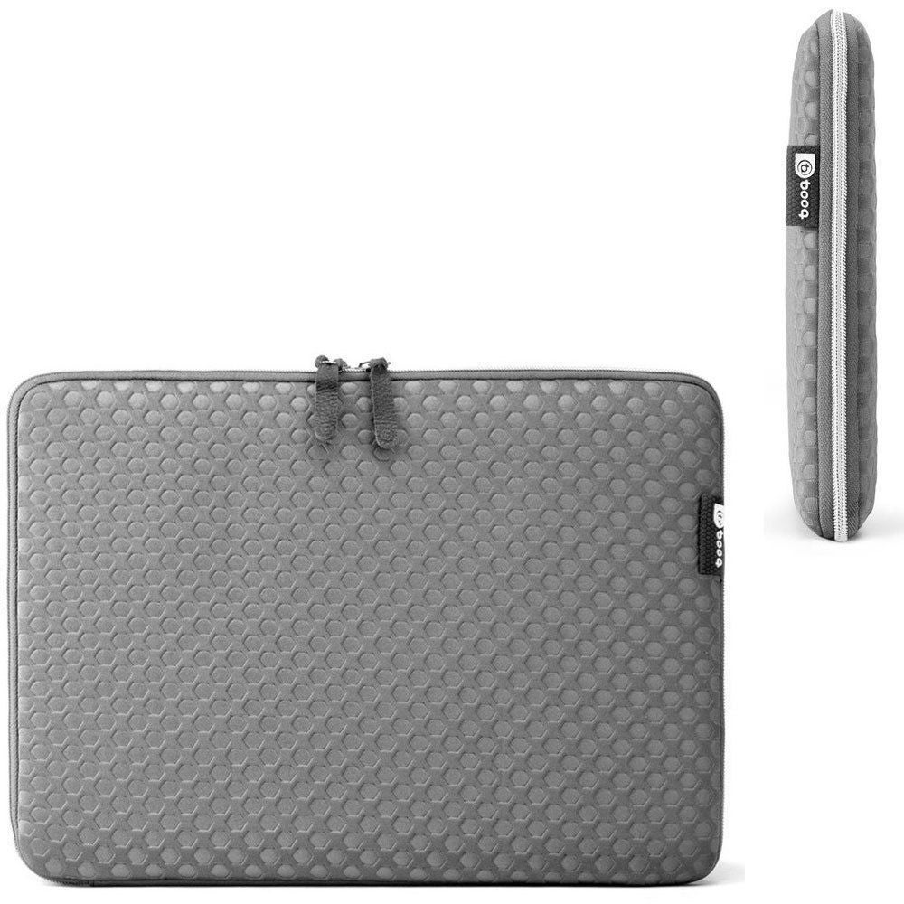 Booq TSP12-GRY Taipan Spacesuit 12" MacBook Case Sleeve Folio Protective Grey