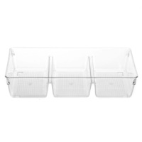 Boxsweden Crystal Storage Tray Home Organiser BPA Free Plastic Container Clear