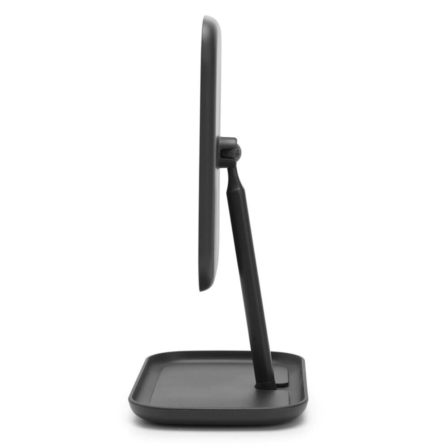 Brabantia 28.3cm Makeup Beauty Vanity Desk/Table Mirror w/Storage Tray Dark Grey