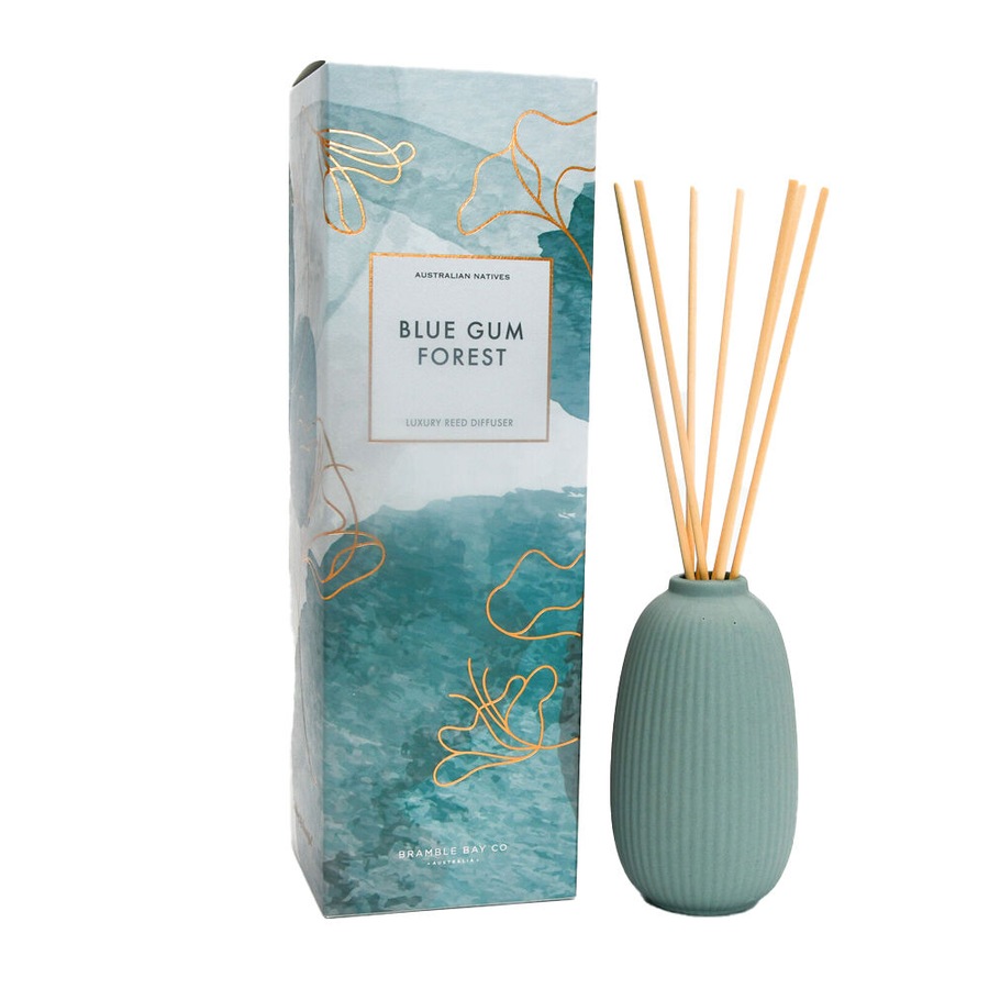 Bramble Bay Native Reed Diffuser Blue Gum Forest Scented Home Fragrance 150ml