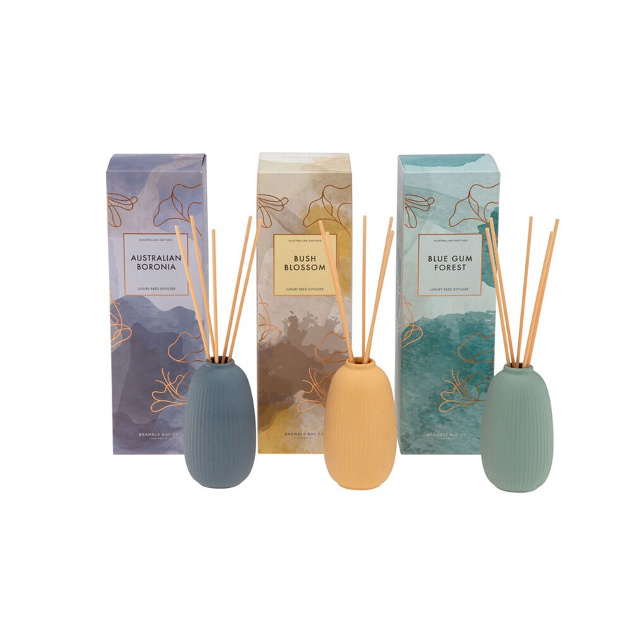 Bramble Bay Native Reed Diffuser Blue Gum Forest Scented Home Fragrance 150ml