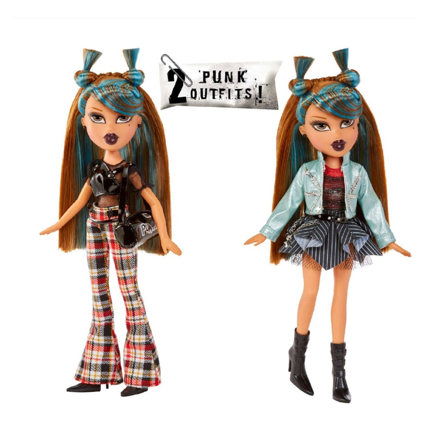 Bratz Pretty 'N' Punk Fashion Dress Up Kids Play Dolll Yasmin w/Poster 29cm 6+