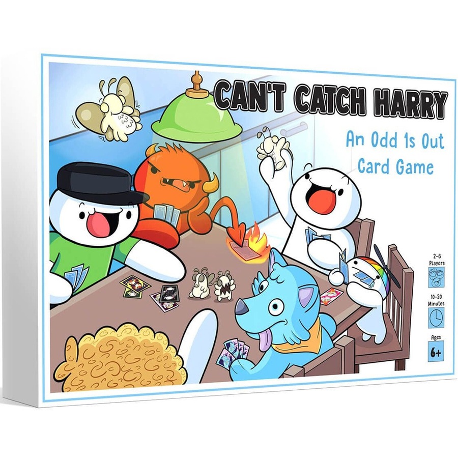 Breaking Games Can't Catch Harry Odd 1s Out 2-6 Players Card Game Play Set 6y+