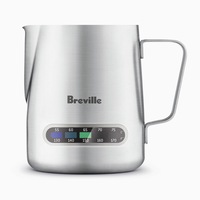 Breville The Milk Stainless Steel Jug Thermal w/Thermometer for Frother/Frothing