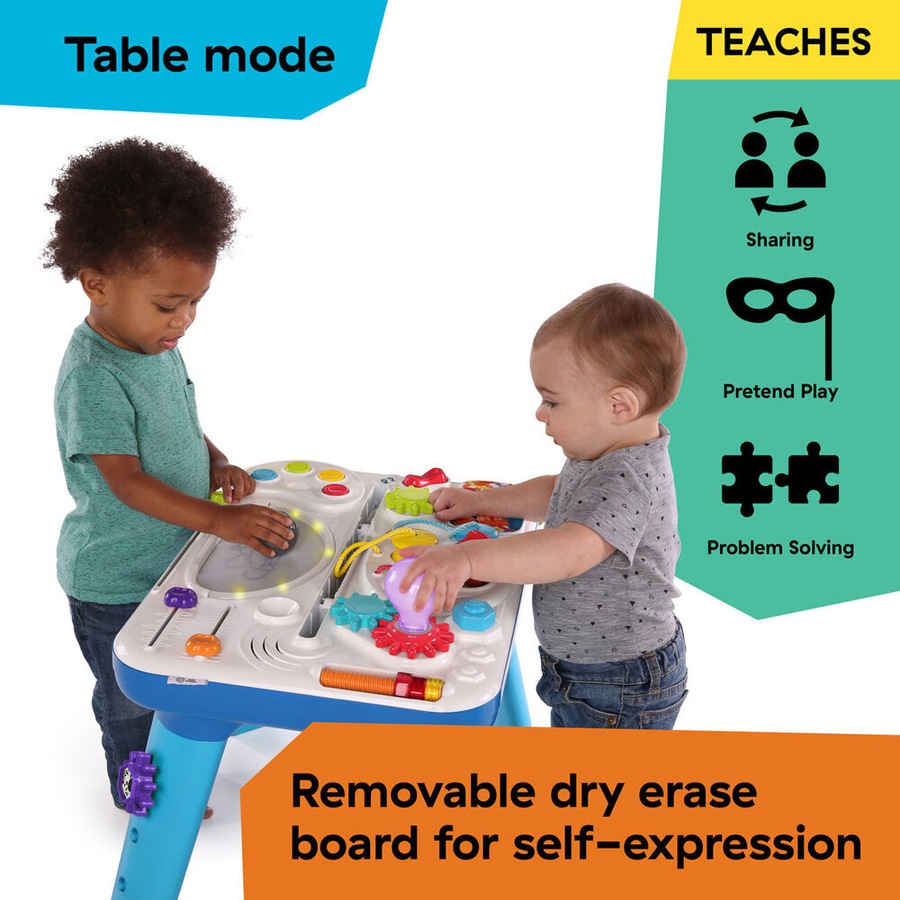 Bright Starts Curiosity Table Activity Station Interactive Toddler Toy 12m+