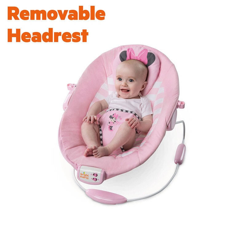 minnie mouse baby bouncer chair
