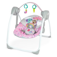 Bright Starts Pink Paradise Portable Baby/Infant/Newborn Portable Swing 0m+