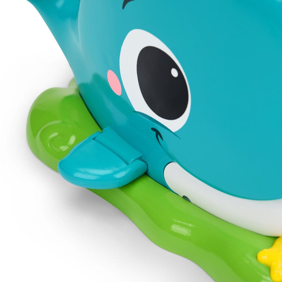 Bright Starts Silly Spout Whale Ball Popper Baby Toy w/Lights & Sounds 6m+