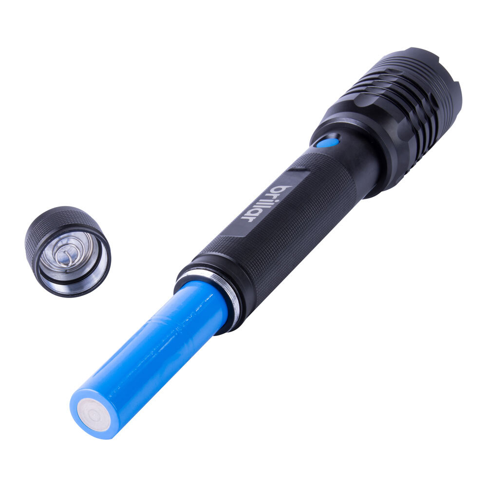 Brillar Commander  Rechargeable Flashlight Powerbank Torch Light 4000lm Australia
