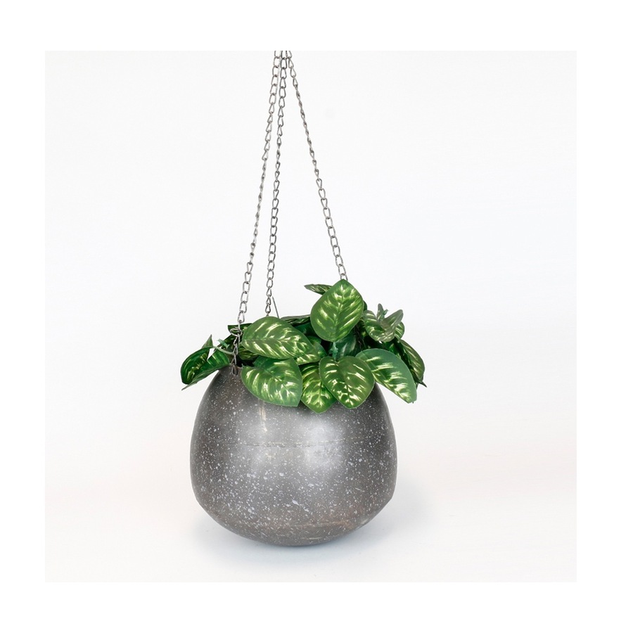 Bronrob Metal Hanging Planter 82cm Home/Garden Decor Outdoor Ornament 82x28cm