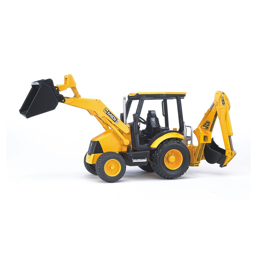 Bruder 1:16 34cm JCB MIDI CX Backhoe Loader Construction Vehicle Kids Toys 3y+