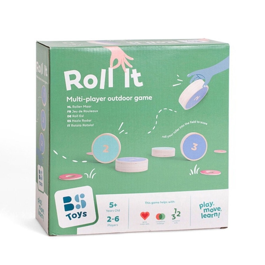 BS Toys Wood Roll It Active Kids/Children Active & Outdoor Play Toys 12 5y+