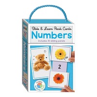 Building Blocks Slide & Learn Educational Flashcards Numbers Learning 0y+