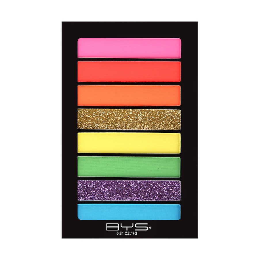 BYS 7g Eyeshadow Palette Makeup/Cosmetics/Beauty Let's Party 8 Shades Cosmetic