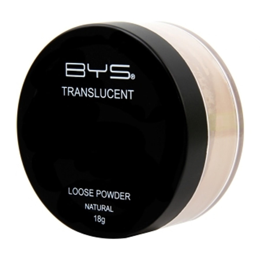 BYS Translucent 18g Loose Powder Face Makeup Women Beauty Cosmetics Natural