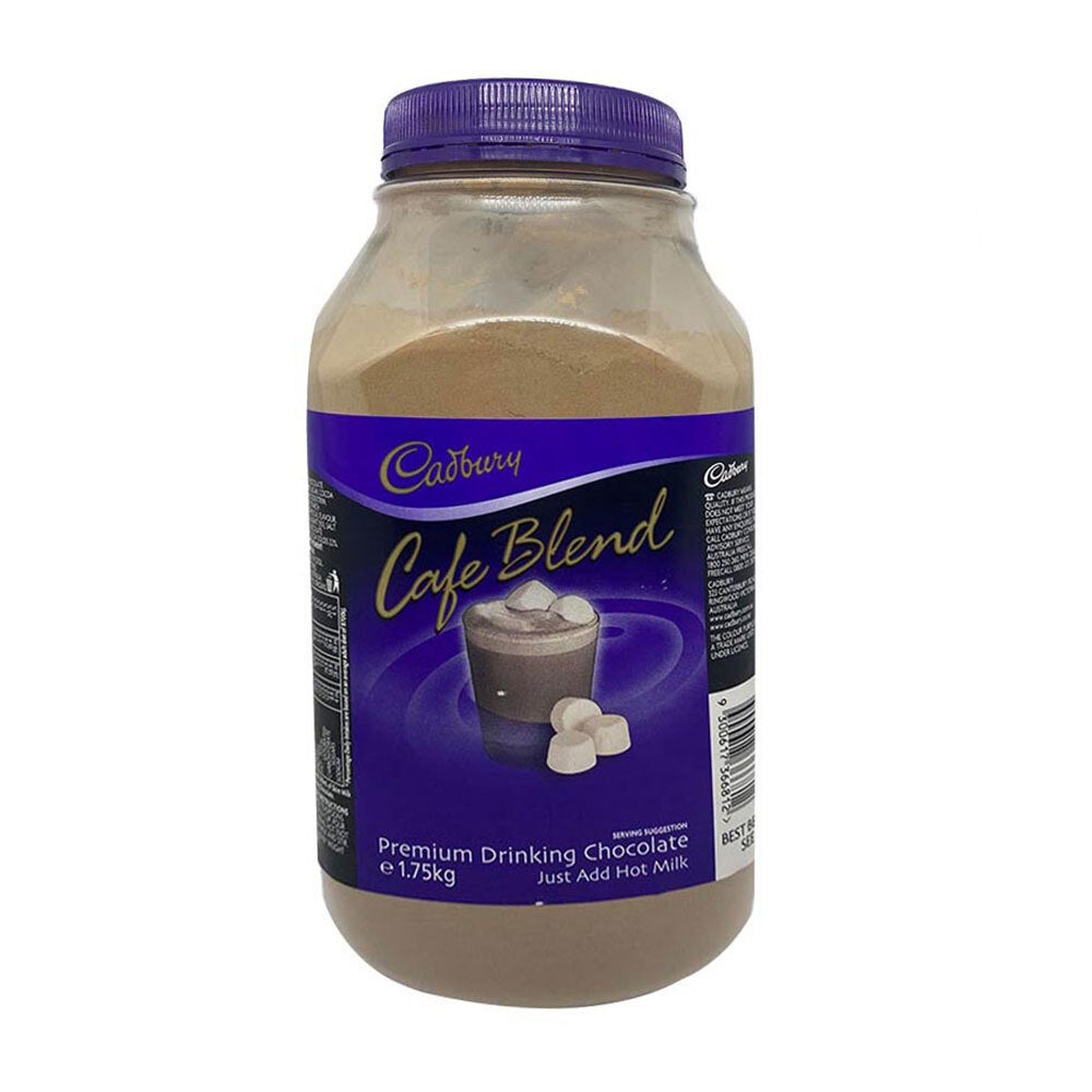 Cadbury 1.75kg Cafe Blend Premium Drinking Chocolate Hot/Cold Powder Choco Drink