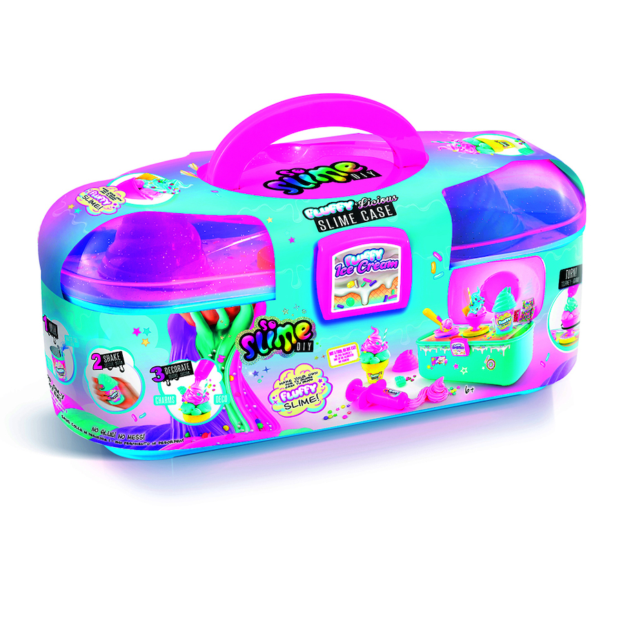 Canal Toys DIY Fluffy Ice Cream Slime w/ Carry Case Kids/Children Craft Kit 6y+