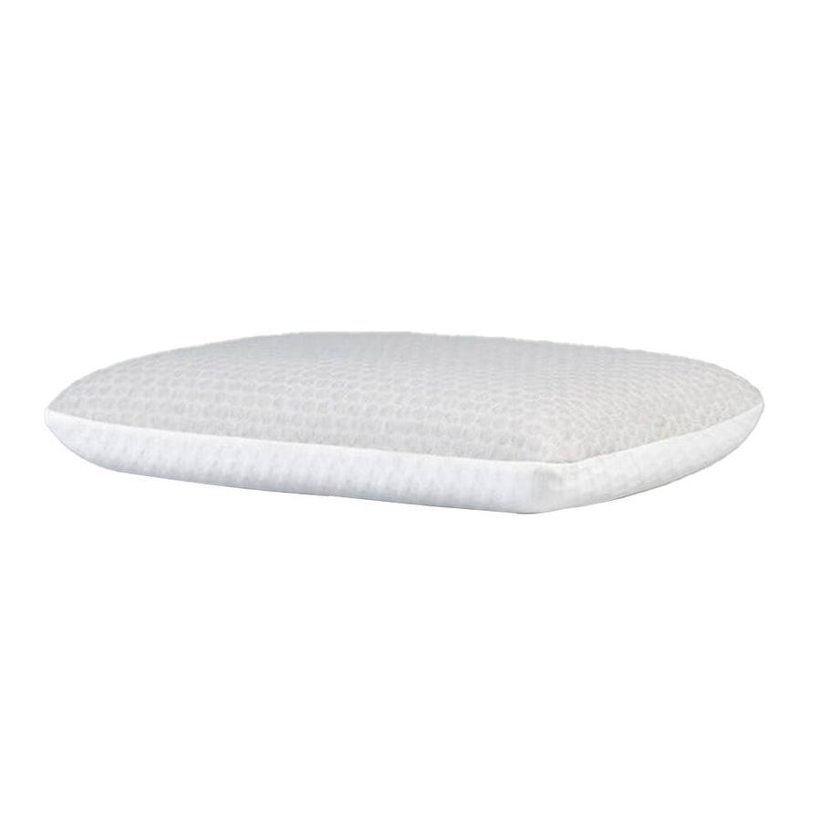 Cannigvale Deluxe Dual Comfort Memory Foam Sleep Pillow Rectangle White/Grey
