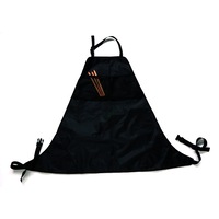 Playette Protector Cover Kick Mat w/ Mesh Pocket Storage For Car Back Seat Black