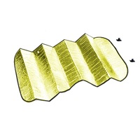 Car Windscreen Sun Visor Reflective Shade/Heat Interior Windshield Gold/Silver