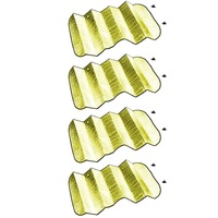 4PK Car Windscreen Sun Visor Reflective Shade/Interior Windshield Gold/Silver