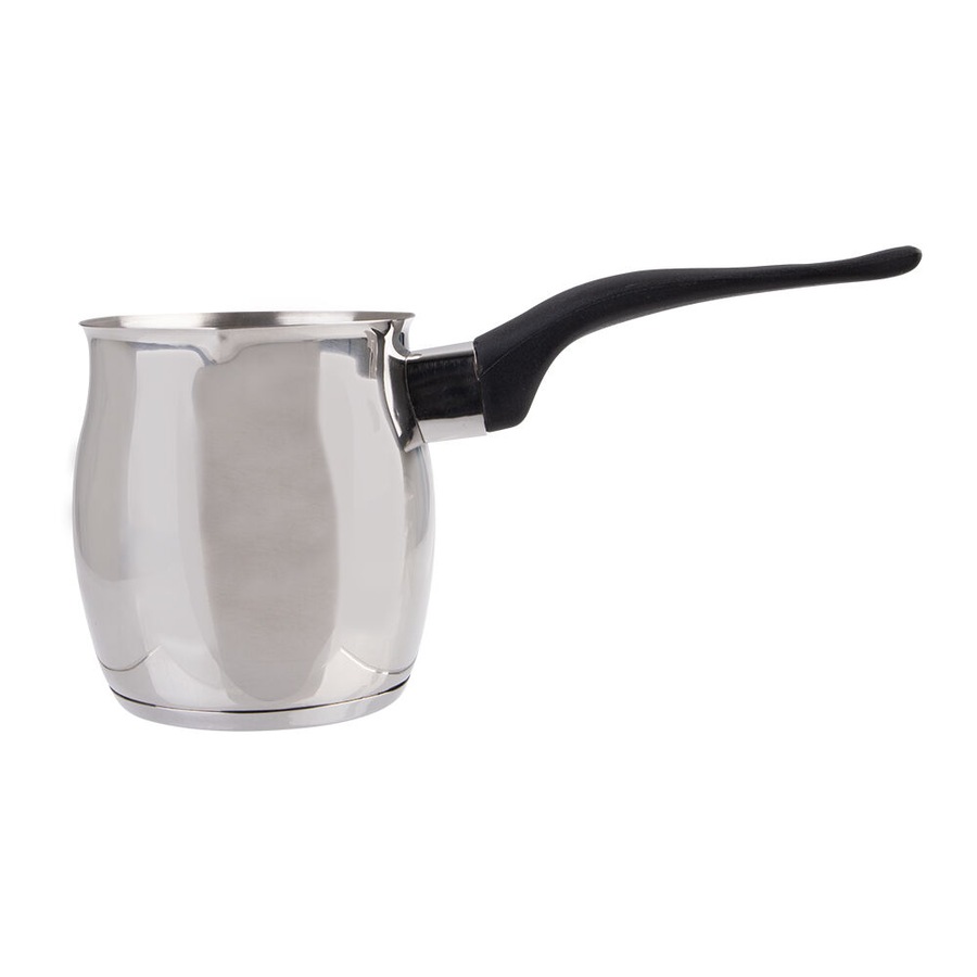 Casa Barista 600ml Stainless Steel Turkish Coffee Pot Induction Base Silver