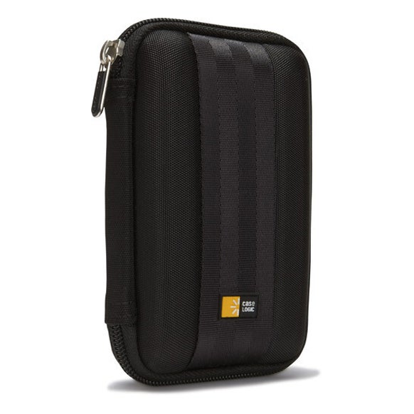 Case Logic Small Portable Carrying Case Storage for 2.5" Hard Disk Drive Black