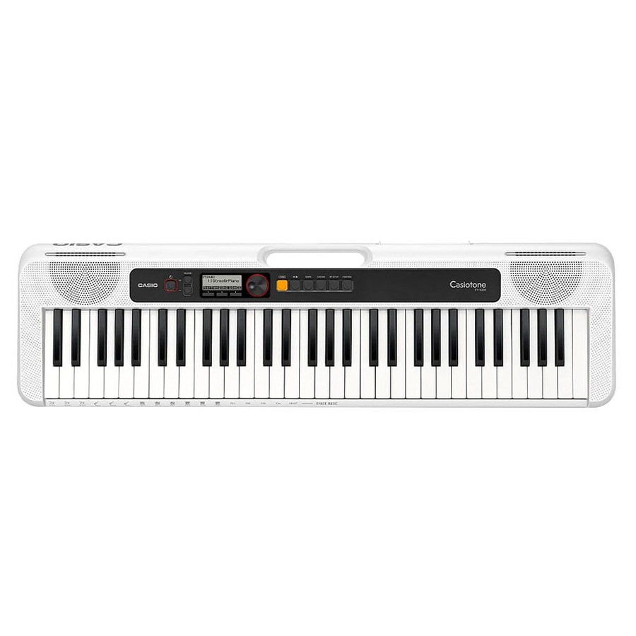 Casio Casiotone Ultra Compact 61-Note Portable Keyboard with USB - White