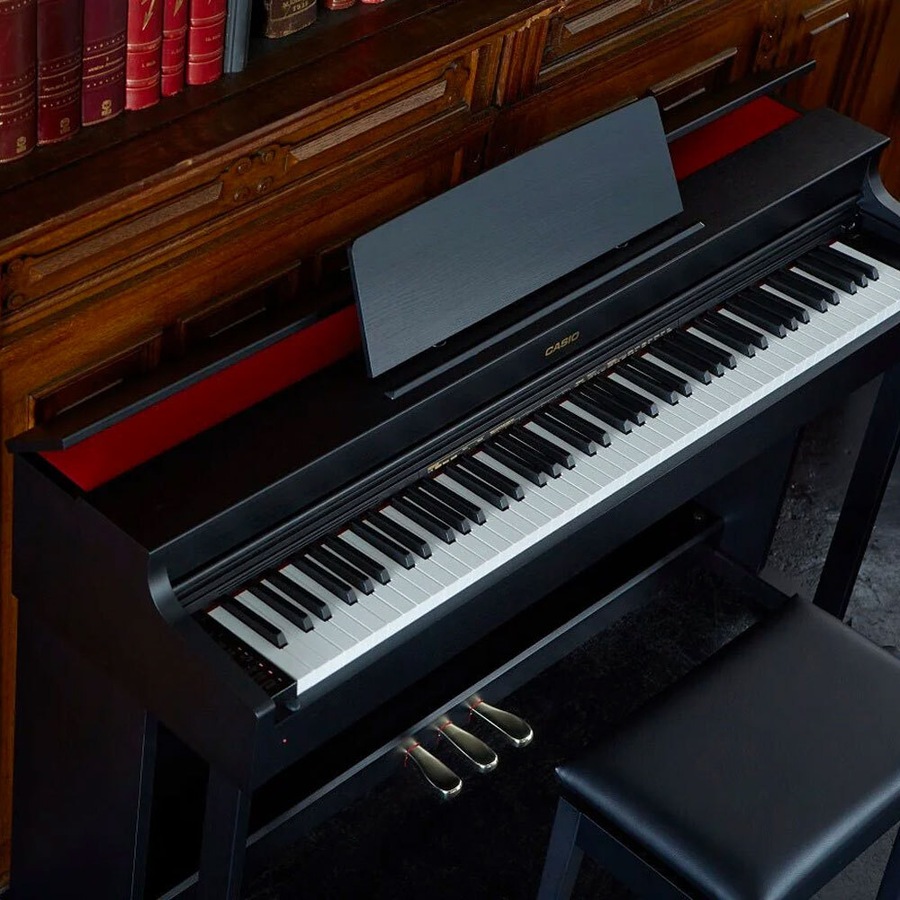 Casio Celviano 88-Note USB Digital Piano w/ Bench & AiR Sound Source – Black