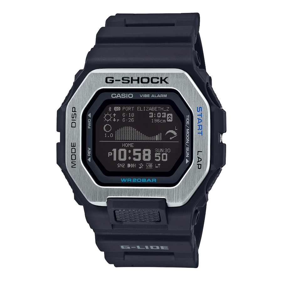 Casio G-Shock G-Lide Surf/Tide/Moon Digital Wristwatch Surfer Sports Watch Black