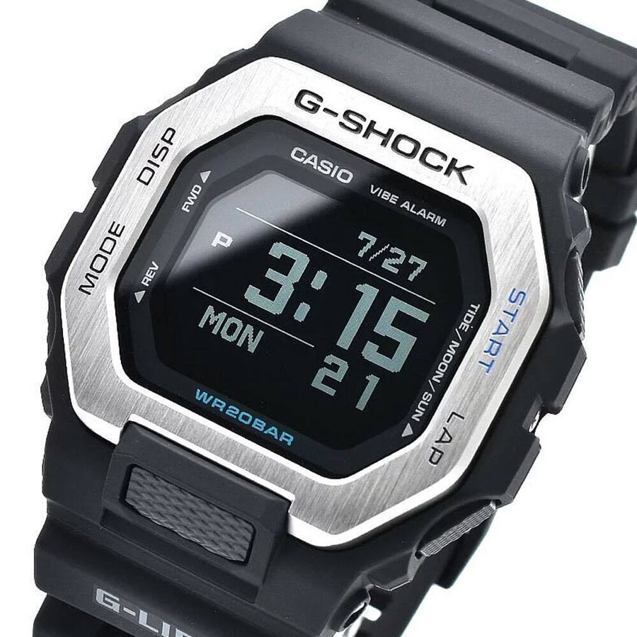 Casio G-Shock G-Lide Surf/Tide/Moon Digital Wristwatch Surfer Sports Watch Black