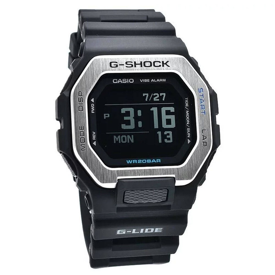 Casio G-Shock G-Lide Surf/Tide/Moon Digital Wristwatch Surfer Sports Watch Black