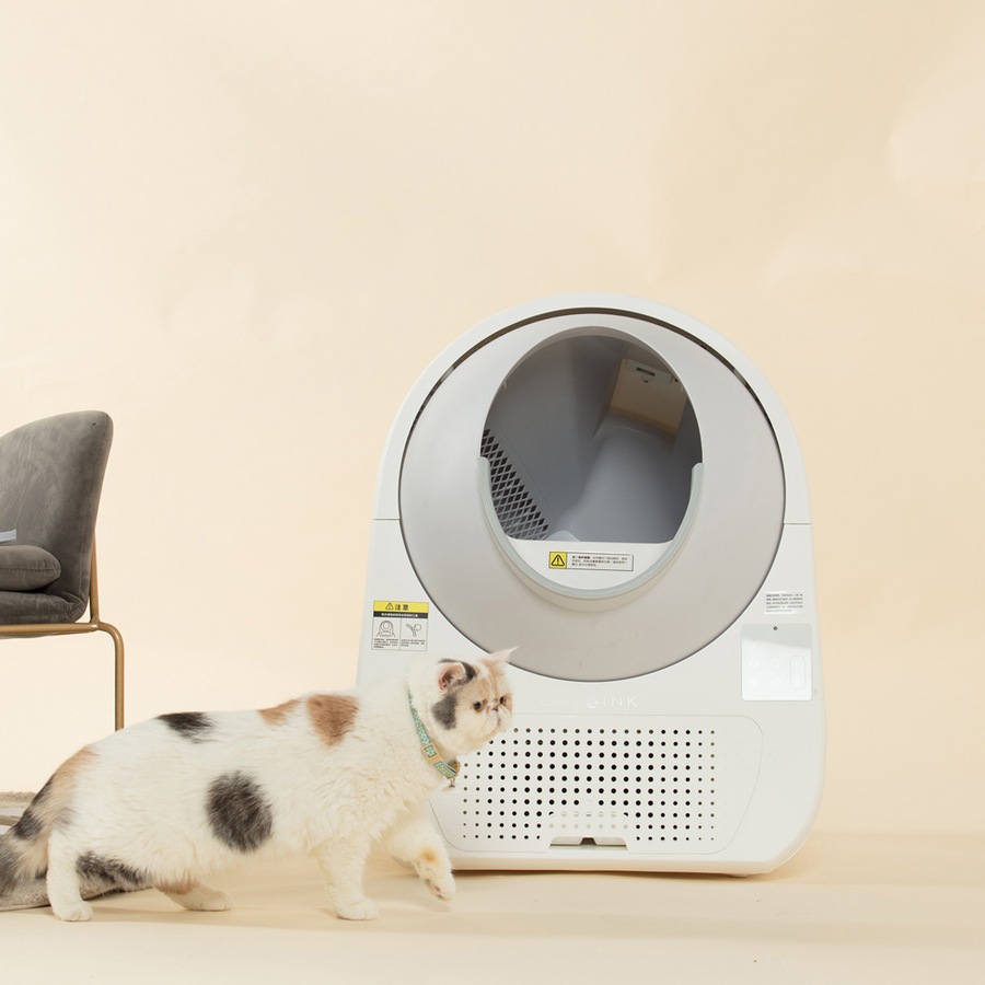 Catlink Scooper Luxury Pro Smart Self-Cleaning Pet Cat Litter Box Toilet White