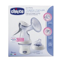Chicco Nursing NaturalFeeling Baby 150ml Manual Breast Pump Cup w/ Teat 0m+