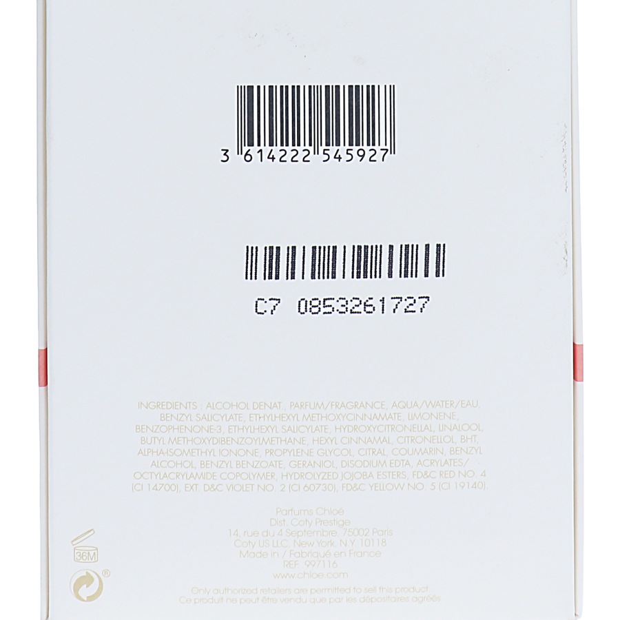 Chloe Love Story Eau Sensuelle 50ml Spray Ladies/Women's Fragrance Perfume EDP