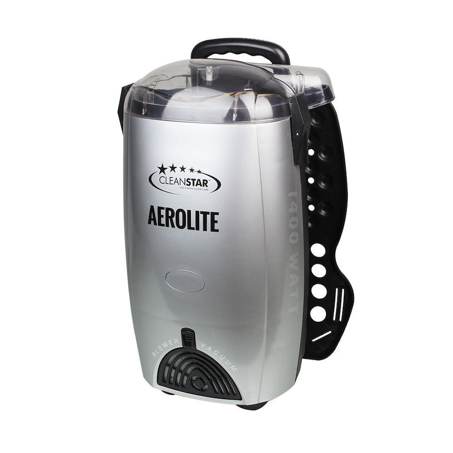 Cleanstar Aerolite Backpack 1400W HEPA Vacuum Cleaner and Blower - Silver