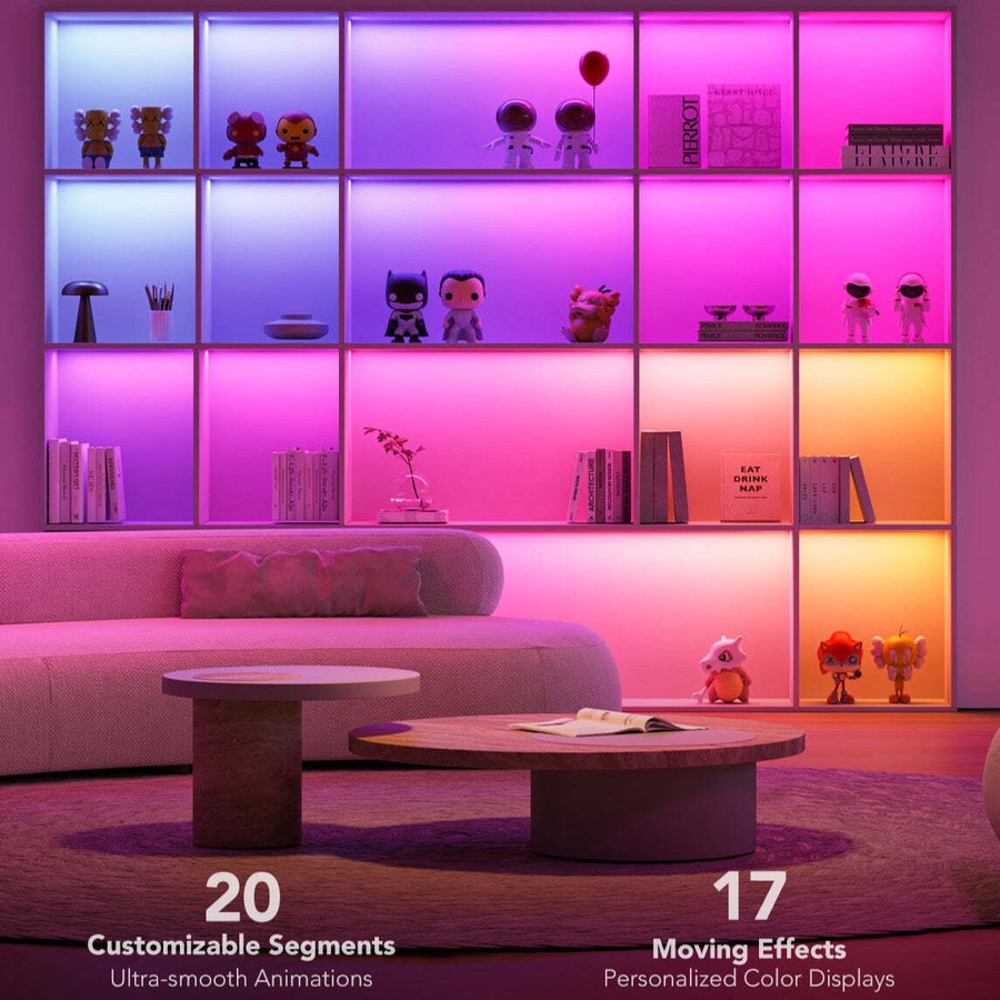 Govee RGBIC Smart LED Light Strip Lightstrip M1 Extension Kit 1M