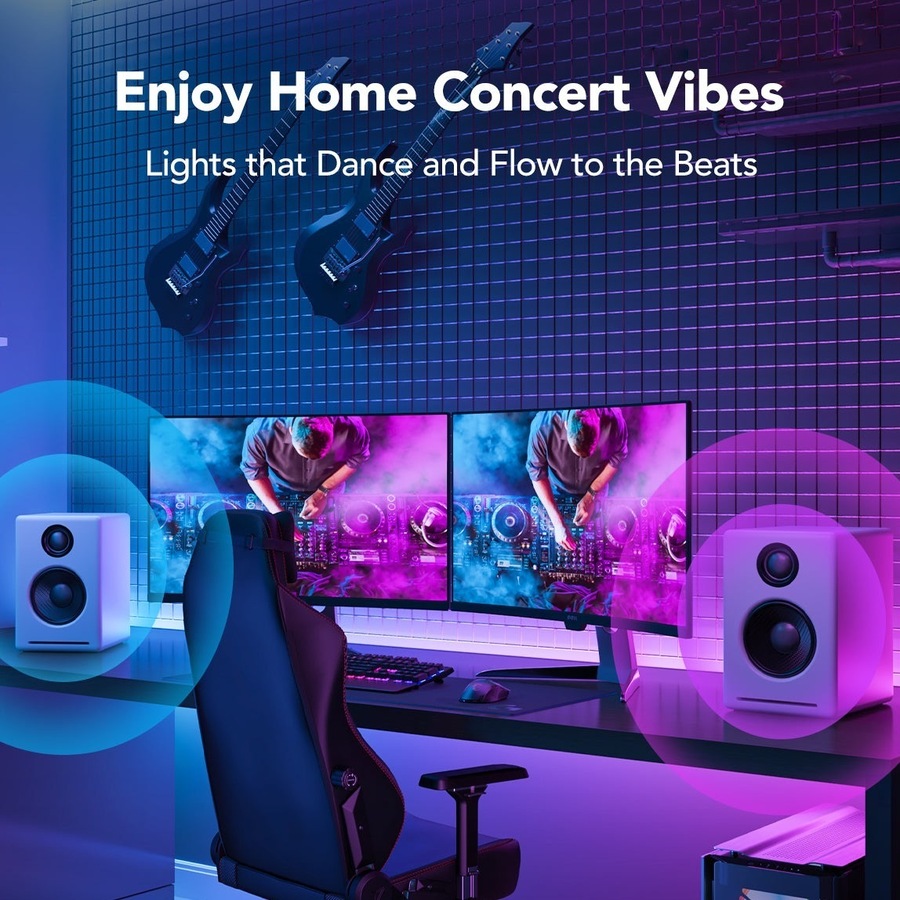 Govee RGBIC Smart LED Light Strip Lightstrip M1 Extension Kit 1M