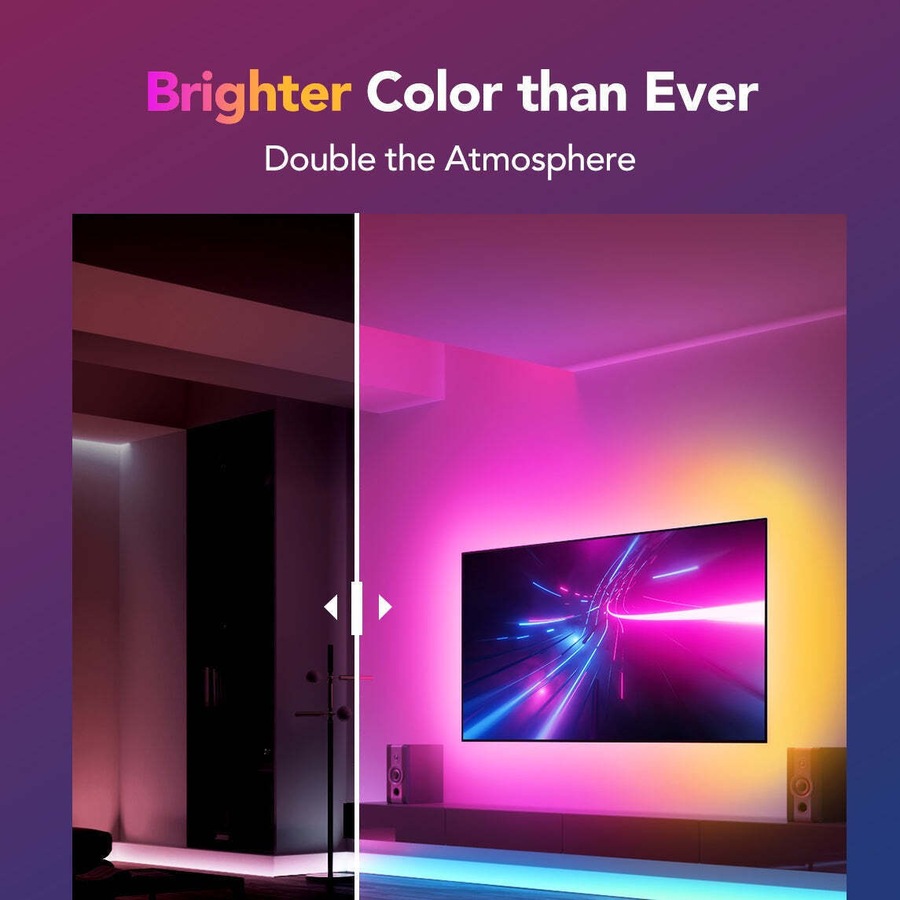 Govee RGBIC Smart LED Light Strip Lightstrip M1 Extension Kit 1M