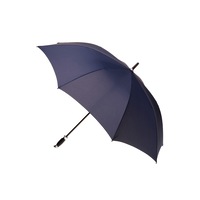 Clifton PAR Golf 123cm Auto Open Windproof Umbrella UPF50+ UV Protector Ink Navy
