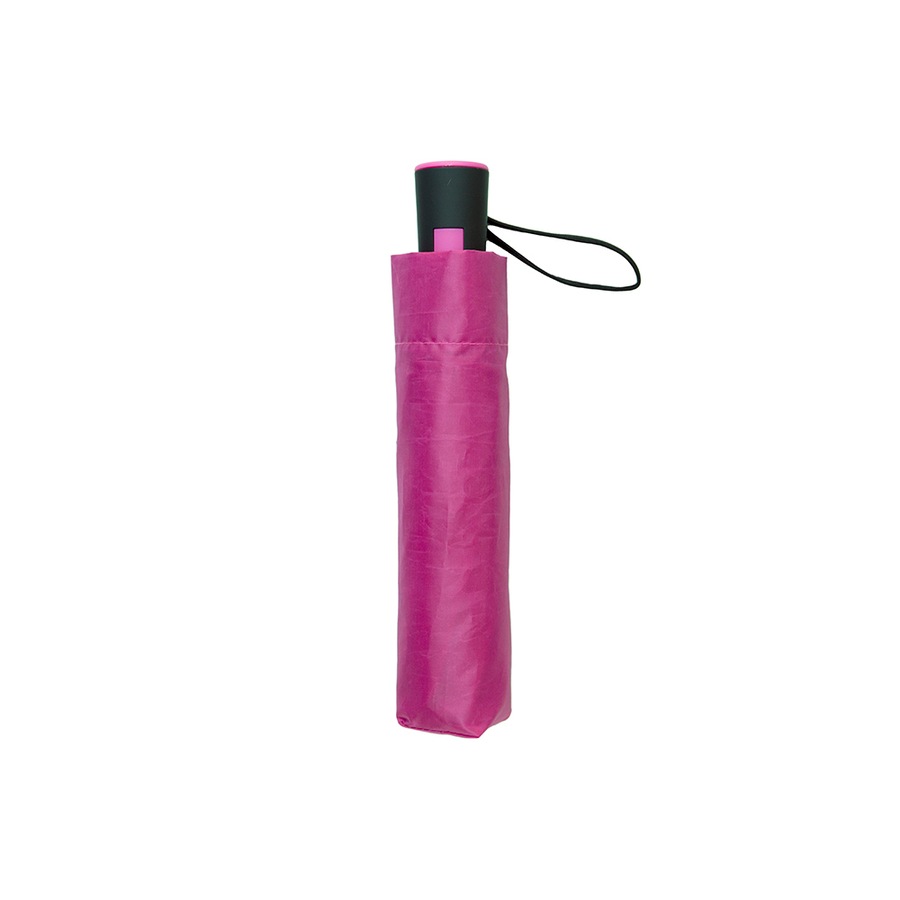 Clifton UPF50+ Auto Open Fashion Folding Wind Resistant Umbrella Deep Pink