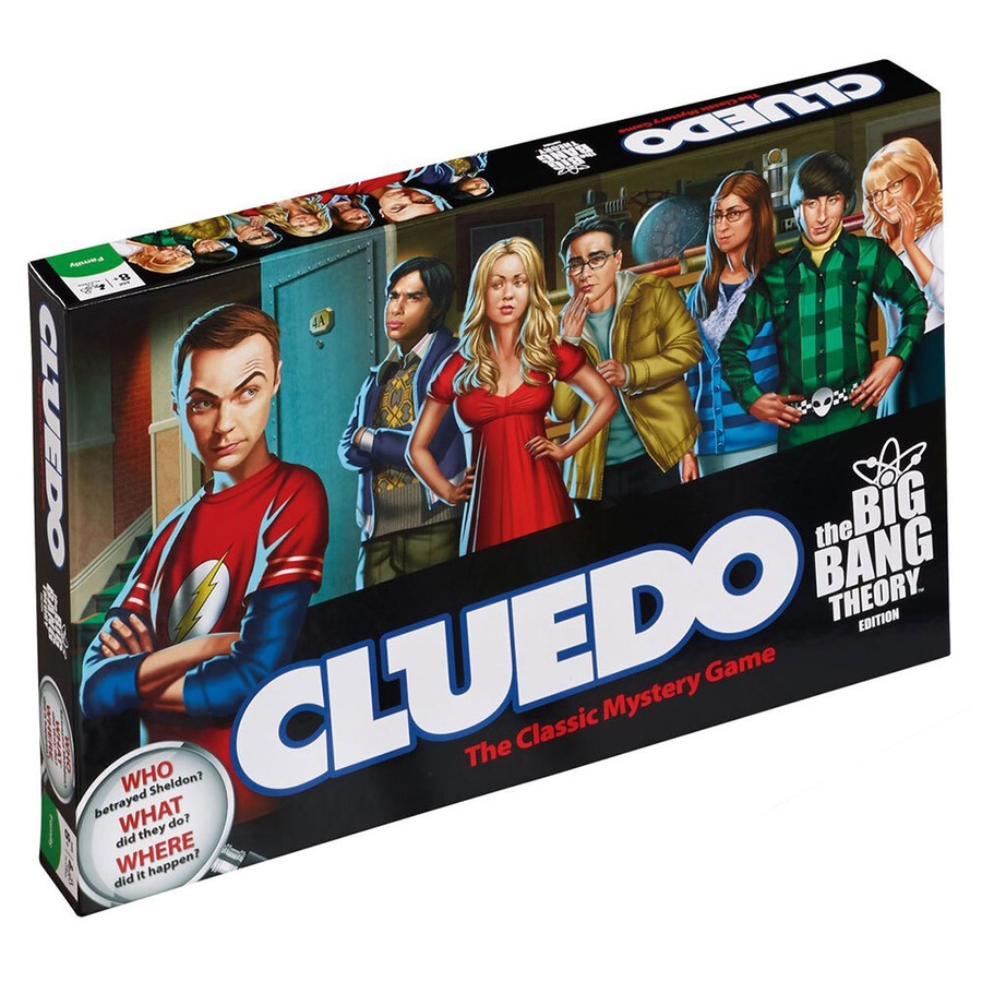 Cluedo Big Bang Theory Board Game 9y+ Kids/Family/Adult Strategy/Mystery Toys