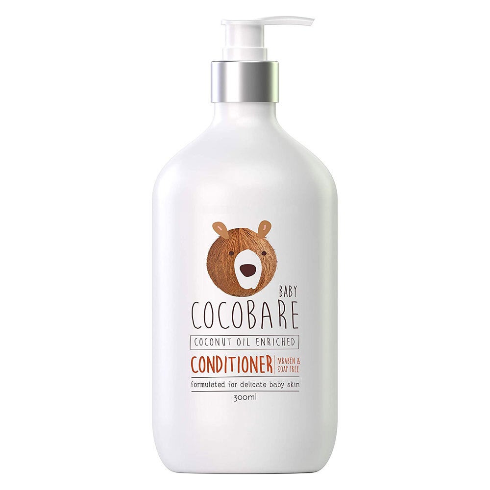 Cocobare 300ml Organic Coconut/Essential Oil Soap Free Baby Hair Conditioner