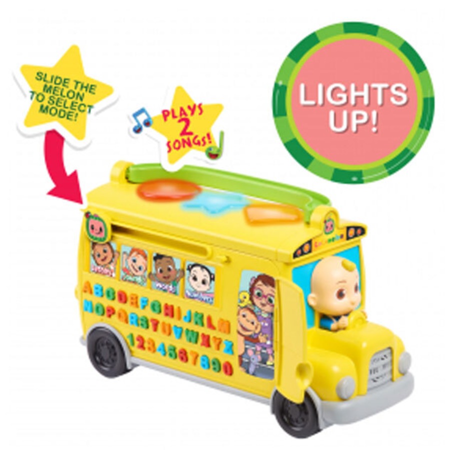 Cocomelon Learning Bus Toddler 18m+ Educational Interactive Alphabet Sound Toy 